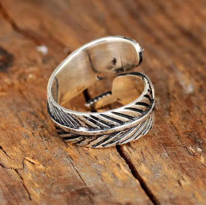 Feather Whisper Ring