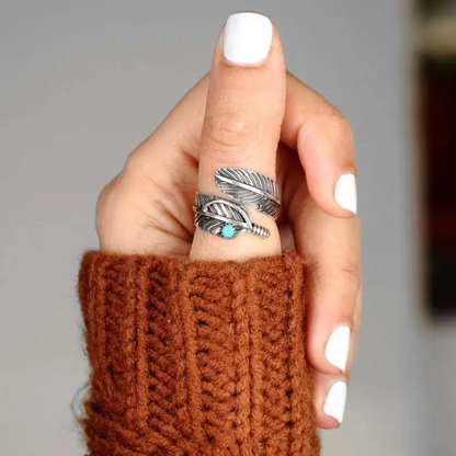 Feather Whisper Ring